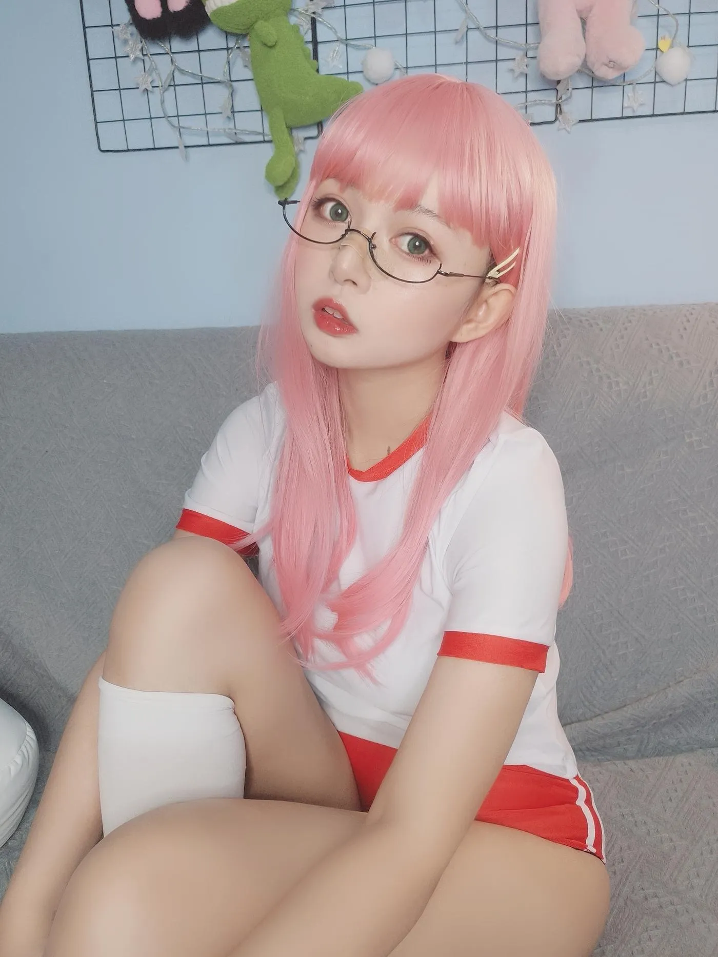 黑猫猫OvO – NO.13 体操服自拍 [16P]插图6